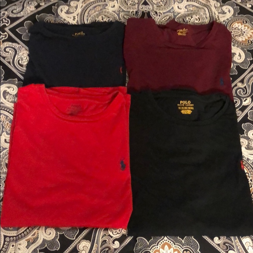 Men’s Ralph Lauren Polo t-shirts and 1 polo